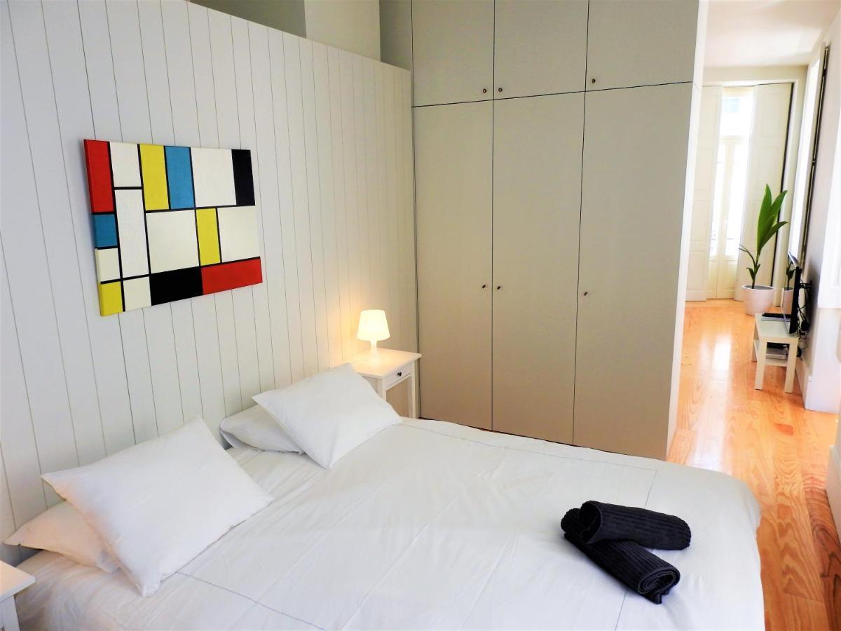 Oporto Delight 1 Luxury Apartment In Historic Center With Balcony Max 4 P Экстерьер фото